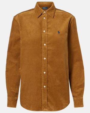 Polo Ralph Lauren Cotton Corduroy Shirt - Brown