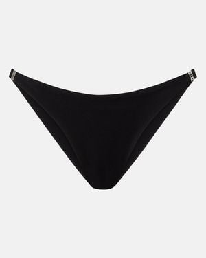 Tory Burch T Monogram Bikini Bottoms - Black
