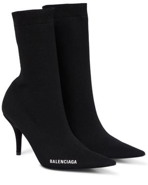 Balenciaga Knife Sock Boots - Black