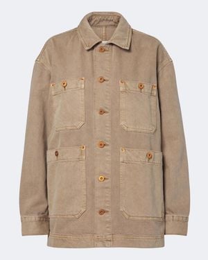 SLVRLAKE Denim Jeansjacke Worker - Natur