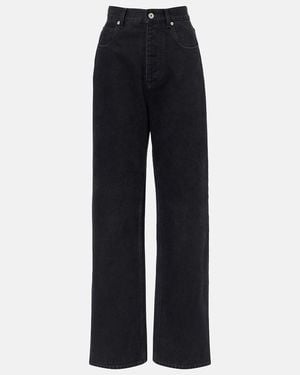 Bottega Veneta High-Rise Wide-Leg Jeans - Blue