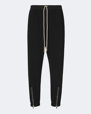 Rick Owens Tecuatl Technical Sweatpants - Black