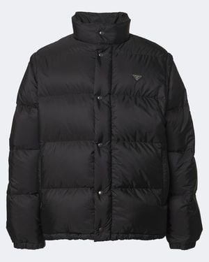 Prada Re-Nylon Down Jacket - Black
