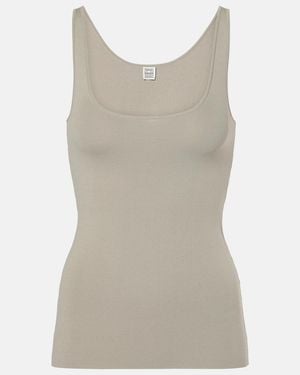 TOTEME Knitted Tank Top - Grey