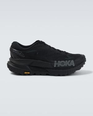 Hoka One One Mafate X Trail Running Shoes - Black