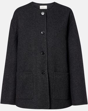 The Row Quintus Cashmere Jacket - Black