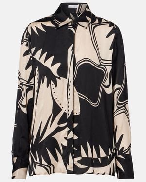 Poupette Bedruckte Bluse Eileen - Schwarz