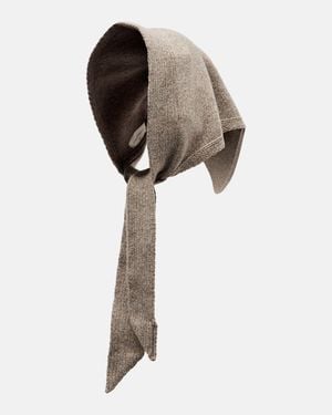 Magda Butrym Cashmere Hood - Brown