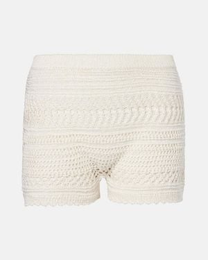 Ralph Lauren Crochet Shorts - White