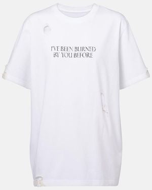 Coperni X Disney Burned By You Before T-Shirt - White