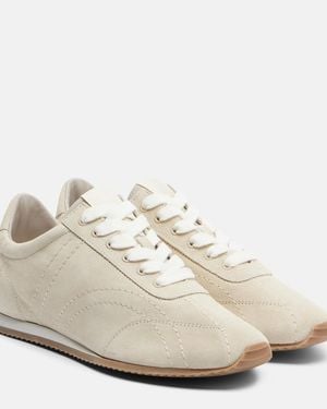 TOTEME Suede Trainers - White