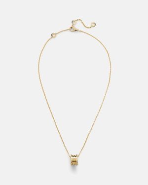 BVLGARI Collar Con Colgante B.Zero1 De Oro De 18 Ct - Blanco
