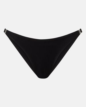 Tory Burch T Monogram Bikini Bottoms - Black