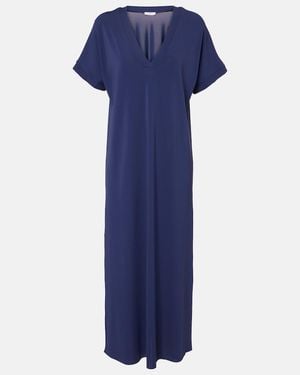 Eres Maxikleid Luz Aus Jersey - Blau