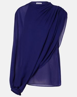 Alaïa Balloon Top - Blue