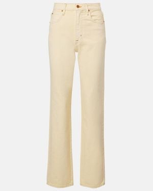 SLVRLAKE Denim Jeans Rectos London - Neutro
