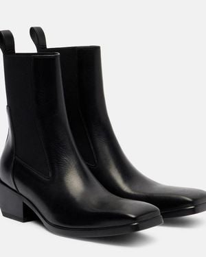 Rick Owens Sliver Ankle Boots - Black
