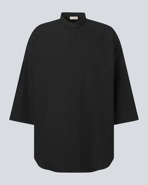 Fear Of God Chemise Oversize En Coton Et Laine - Noir