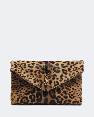 Saint Laurent Bustina Cassandre - Marrone