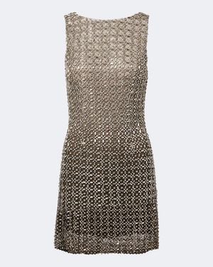 La Fuori Robe Gilded A Cristaux - Marron