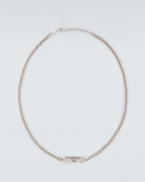Givenchy Halskette Mit Emaille - Weiß