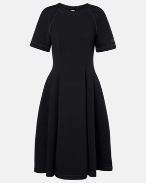 Marni Cotton-Blend Jersey Midi Dress - Black