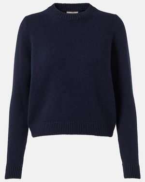 KHAITE Leta Cashmere Jumper - Blue