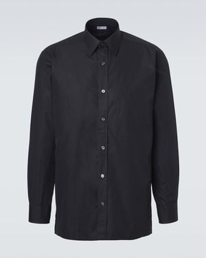 Charvet Cotton Poplin Shirt - Blue