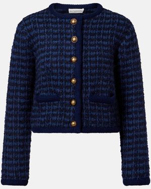 Altuzarra Conroy Tweed Jacket - Blue