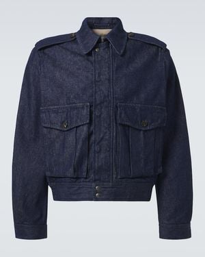 Dries Van Noten Denim Jacket - Blue