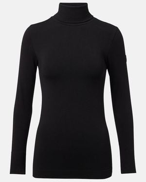 Fusalp Alisier Technical Turtleneck Sweater - Black