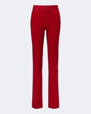 Chloé High-Rise Slim Jeans - Rot