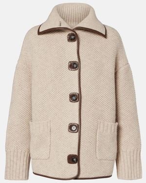 Altuzarra Llewellyn Knitted Wool Jacket - Natural