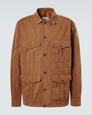Moncler Amnicon Field Jacket - Brown