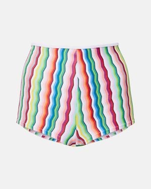 Missoni Zigzag Micro Shorts - White