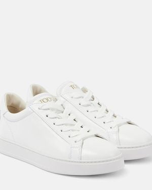 Tod's Leather Sneakers - White