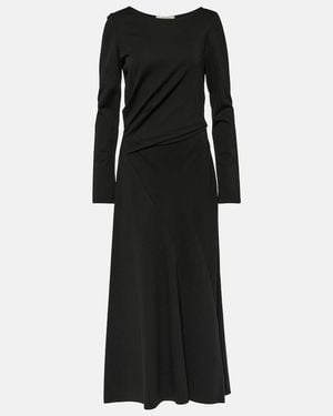 Dorothee Schumacher Emotional Essence Jersey Midi Dress - Black