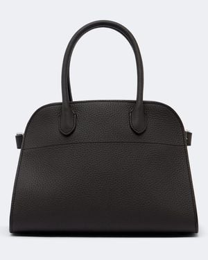 The Row Henkeltasche Soft Margaux 10 Aus Leder - Schwarz