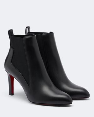 Christian Louboutin Botines Fannylove De Piel - Negro