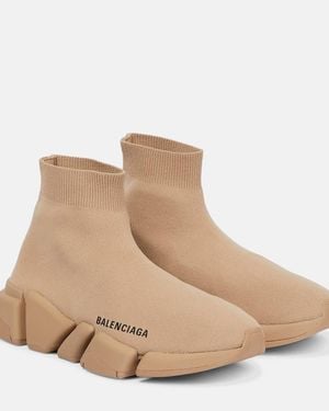Balenciaga Speed 2.0 Recycled Trainers - Natural