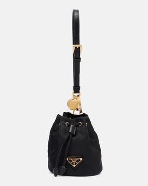Prada Re-Nylon Bag Charm - Black