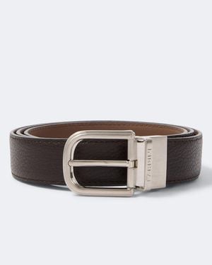 Lardini Leather Belt - Brown