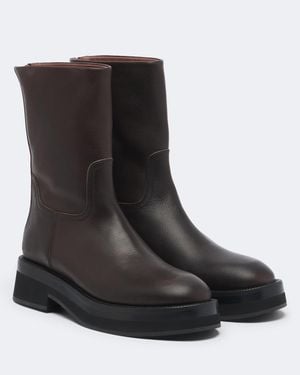 Paris Texas Ankle Boots Aus Leder - Schwarz