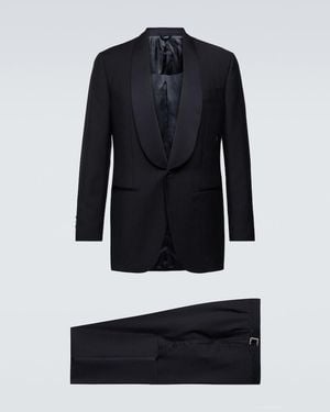 Thom Sweeney Wool And Mohair Tuxedo - Black