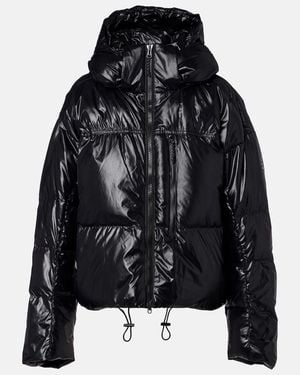 adidas By Stella McCartney Logo-Patch Puffer Jacket - Black