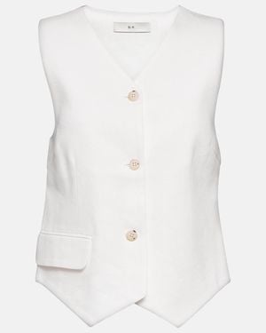 SIR. Clemence Vest - White