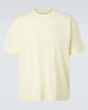 Umit Benan Paradiso Cotton Jersey T-Shirt - Natural