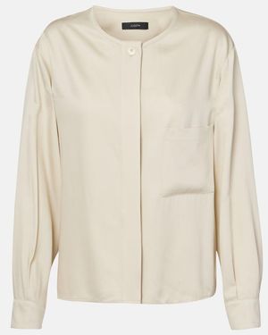 JOSEPH Vega Overshirt - Natural