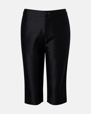 ShuShu/Tong Satin Shorts - Black