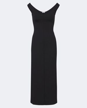 FFORME Maxikleid Oriana - Schwarz